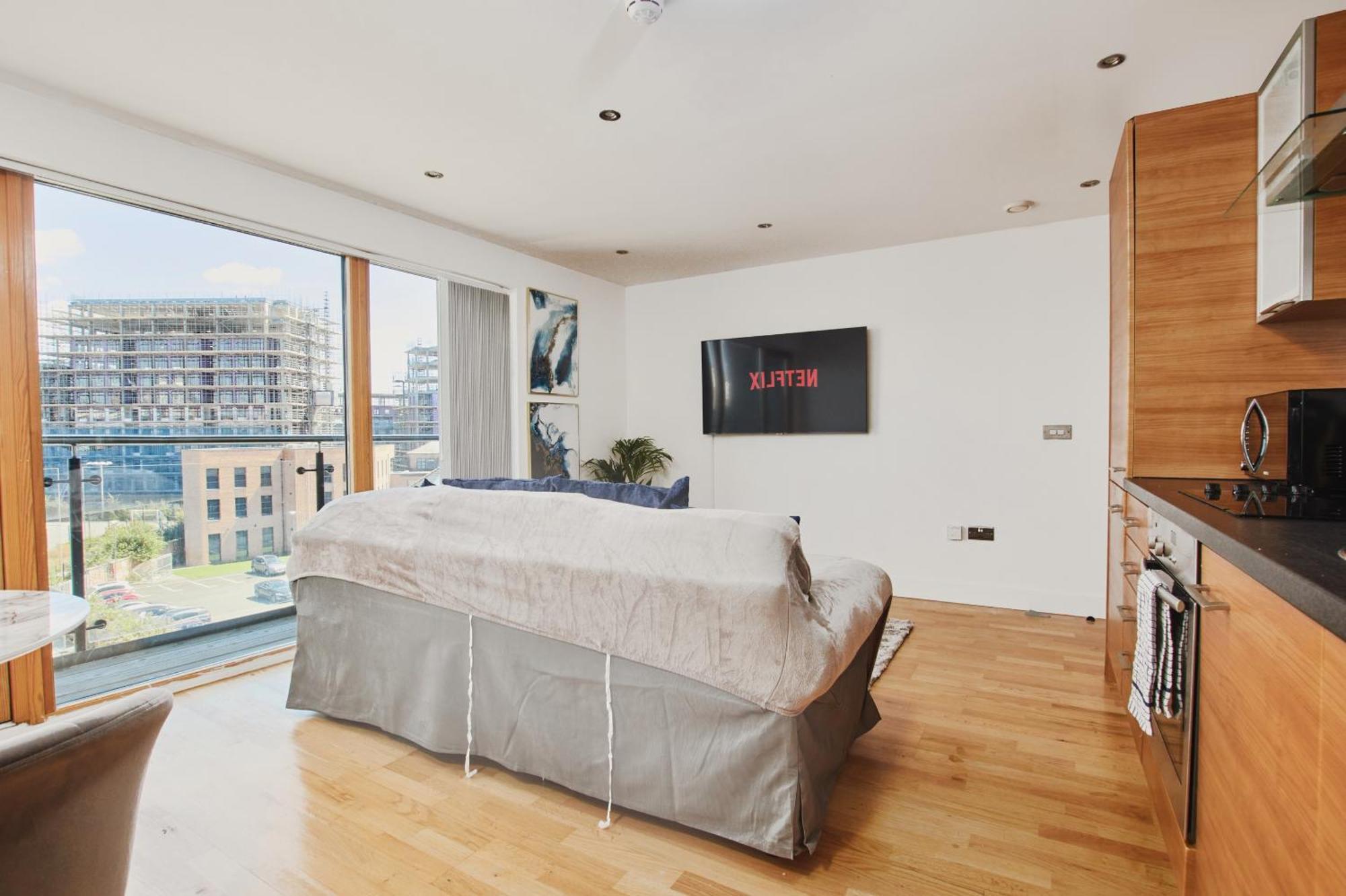 King Deluxe City Apt Large Space& Free Parking! No Balcony Leeds  Luaran gambar