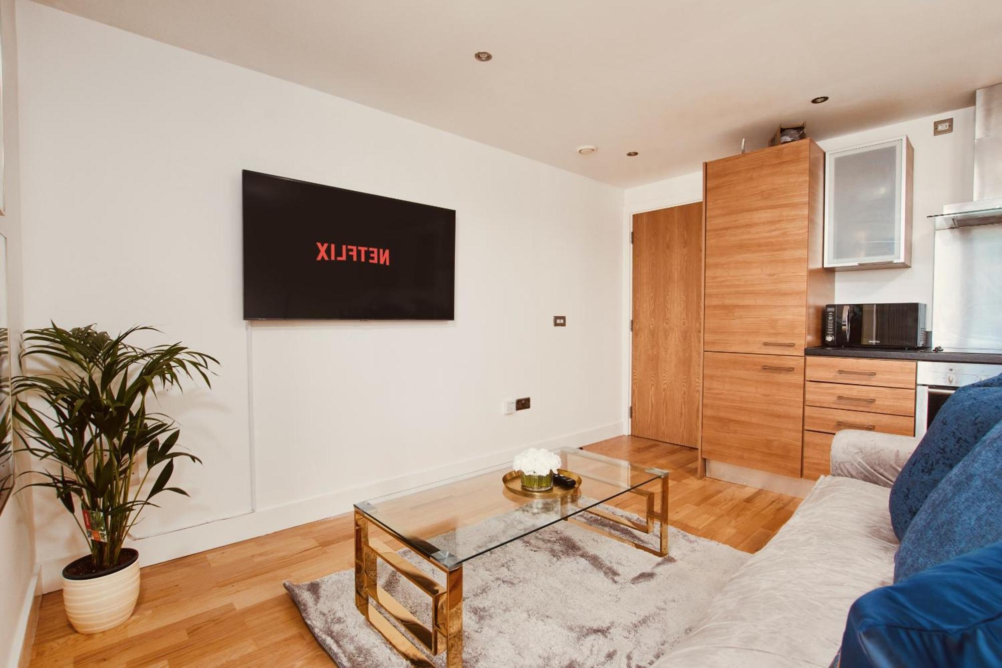 King Deluxe City Apt Large Space& Free Parking! No Balcony Leeds  Luaran gambar